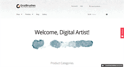 Desktop Screenshot of grutbrushes.com